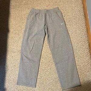 Gray Nike sweatpants